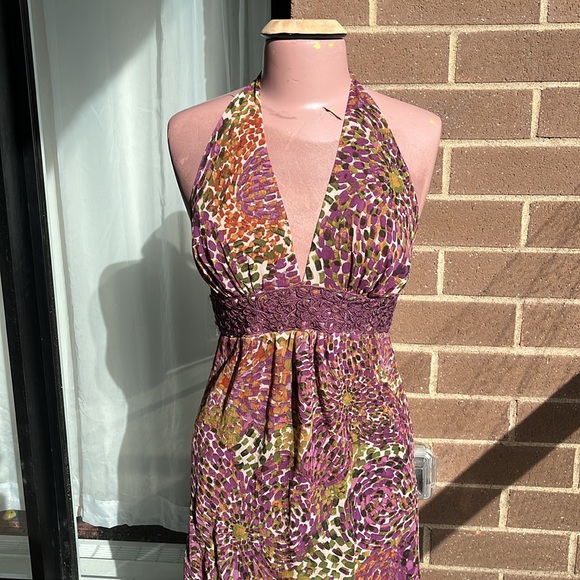 VINTAGE floral midi alter dress - Picture 2 of 15